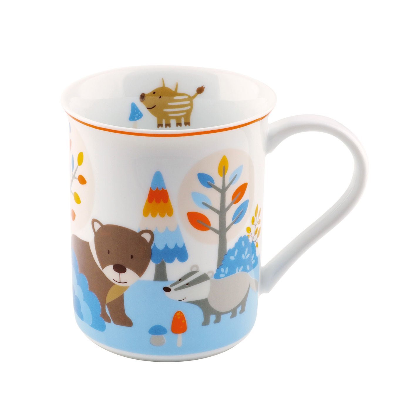 Kindergeschirr Set 7 - teilig FRIENDS mit Gravur - 